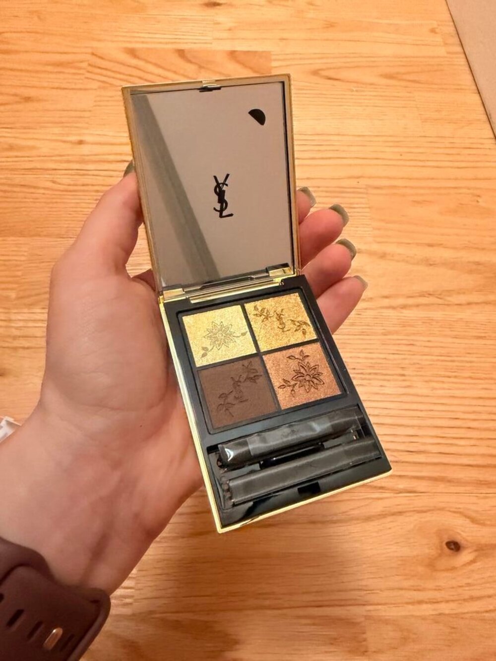 YSL Couture Mini Clutch Eyeshadow Palette 024 Golden Lace NIB
